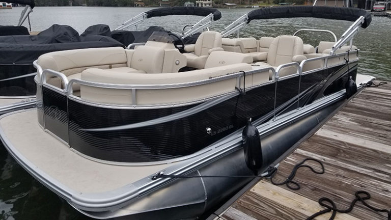 rental pontoon boat lake burton