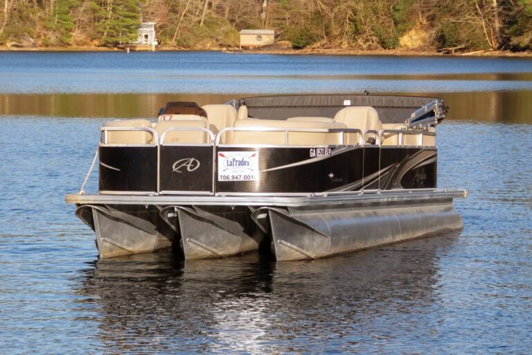 LaPrades Avalon Tritoon Rental Boat